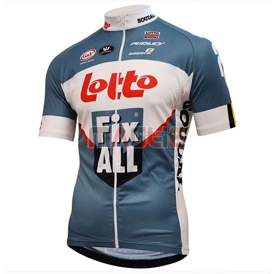 Maglia Lotto Fix All Manica Corta 2018 Bianco Blu